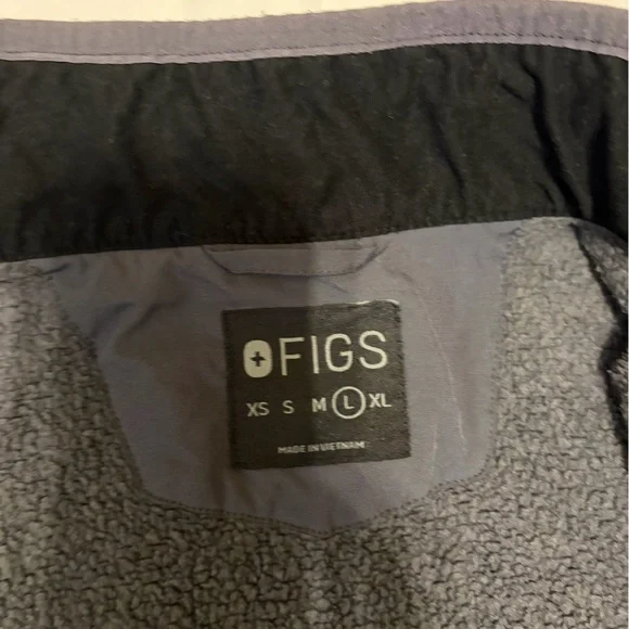 Figs grey sweater jacket - Picture 6 of 8